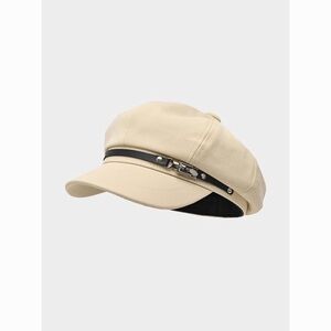 Cream Women's Newsboy Cap